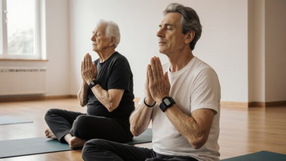Ältere Erwachsene bewältigen Stress